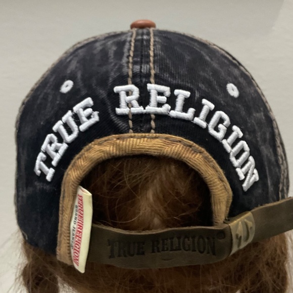 TRUE RELIGION 79 world tour Distressed hat - Picture 4 of 7